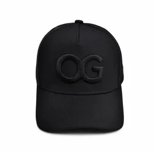 Hall of Fame OG trucker snapback with embroidered logo